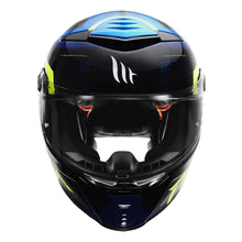Load image into Gallery viewer, MT- Thunder 4 Sv Goblin Blue Motorcycle Helmet MT