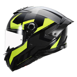 MT THUNDER4 SV VALIANT HELMET GLOSS FLU YELLOW