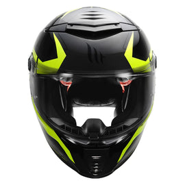 MT THUNDER4 SV VALIANT HELMET GLOSS FLU YELLOW