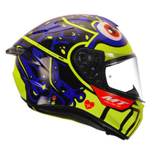 Load image into Gallery viewer, MT-Targo Frog Blue Motorcycle Helmet