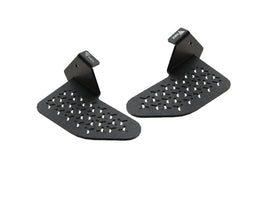 Grandpitstop Wide Bike Pillion Footrest - Black Foot Peg For Motorbike - Bajaj Dominar- Pair Of 2 (2019-2022)