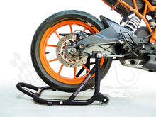 Load image into Gallery viewer, GrandPitstop Dismantable Rear Paddock Stand Black