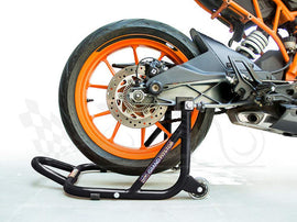 GrandPitstop Dismantable Rear Paddock Stand Black