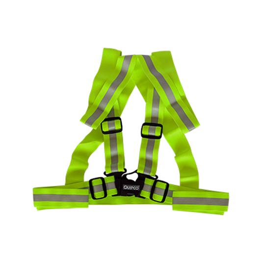 QUIPCO Flash Hi Viz Suspenders - Flourescent Green