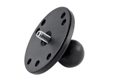 Load image into Gallery viewer, RAM Camera Mount - Threaded Male Post 2.5&quot; Round Base  1&quot; Ball