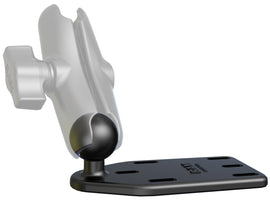 RAM Base - Motorcycle Brake/Clutch Reservoir Cover Base with 1