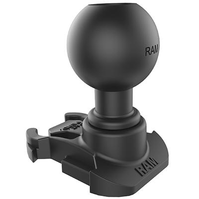 RAM Camera Mount - 1" Ball Adhesive Base for Go Pro Mounting
