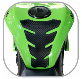 RUBBA TECH-Tank Pad Street (KAWASAKI LOGO)