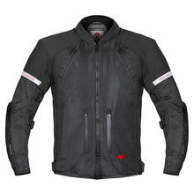 Load image into Gallery viewer, ViaTerra-Spencer  Street Mess Riding Jacket- Black