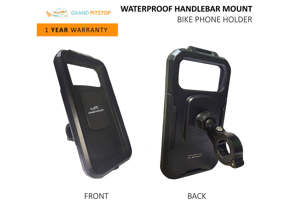 GrandPitstop - Waterproof Phone Mount  ::Black