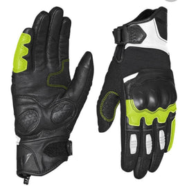 VIATERRA HOLESHOT – SUMMER MESH HYBRID GLOVES-FLO-GREEN