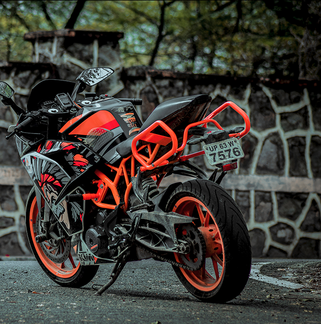 Zana Saddle Stay - KTM RC 390 Orange