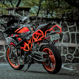 Zana Saddle Stay - KTM RC 390 Orange