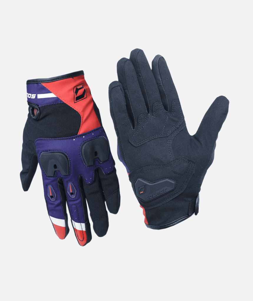 Solace-Aura Lite Gloves ( Red-Blue)
