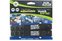 Load image into Gallery viewer, ROK STRAPS - 60&quot; BLK REFLECTIVE