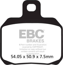 Load image into Gallery viewer, Triumph Tiger 800 Brake Pads - EBC Brakes