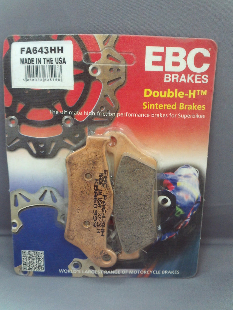 thumbnail image 2 of EBC Brakes FA640 Organic Front Brake Pads For Harley Davidson Sportster XL883 (2014-2022) 2 of 3