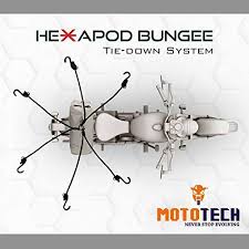 MOTOTECH Hexapod Bungee Tie-down System - 32