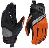 VIATERRA Roost– Off Road Motorcycle Glove Aqua Orange