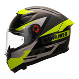 MT Hummer Quo Gloss Motorcycle Helmet