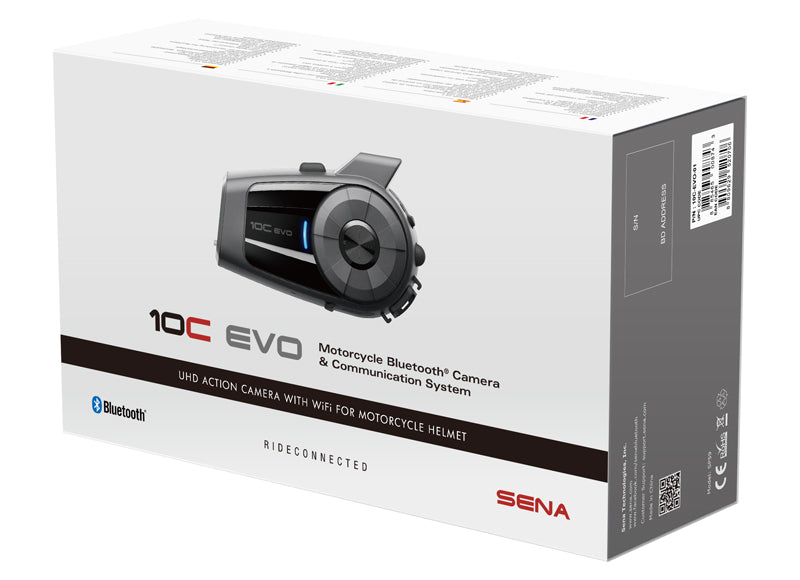 10C EVO Motorcycle Bluetooth Camera Communication System